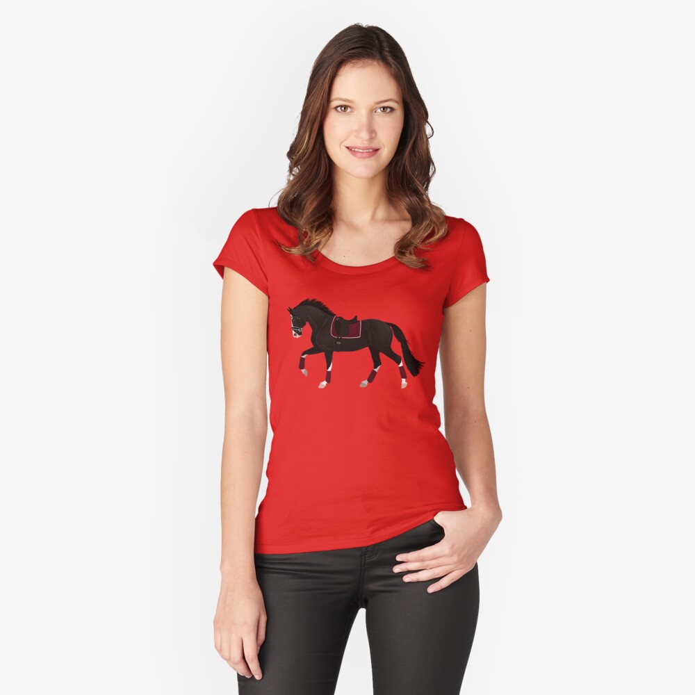 Aperçu de l'œuvre T-shirt échancré créée et vendue par equinerampaige.