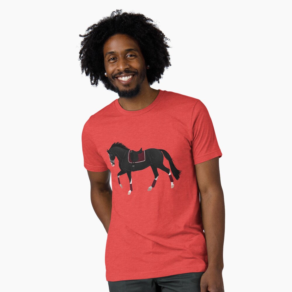 Aperçu de l'œuvre T-shirt chiné créée et vendue par equinerampaige.