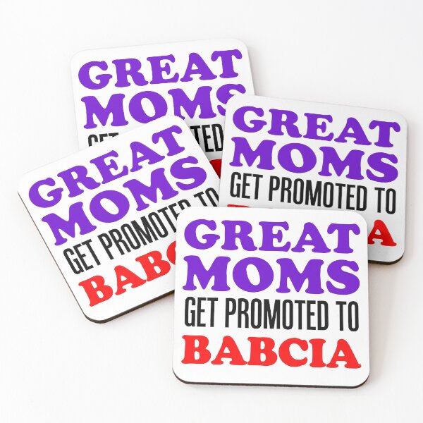 Item preview, Great Moms Promoted To Babcia Polish Grandmother designed and sold by jaycartoonist.