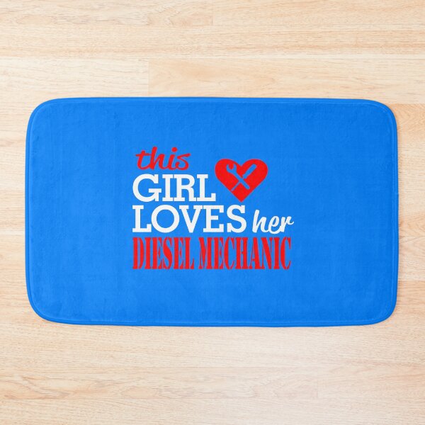 Item preview, This Girl Loves Her Diesel Mechanic! designed and sold by flipper42.