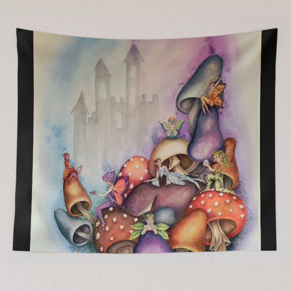 Item preview, Fairies World - Mundo de Hadas - Le Monde des Fées (Original Background) designed and sold by Paola LOPEZ DE CASTILLA GIMENEZ.