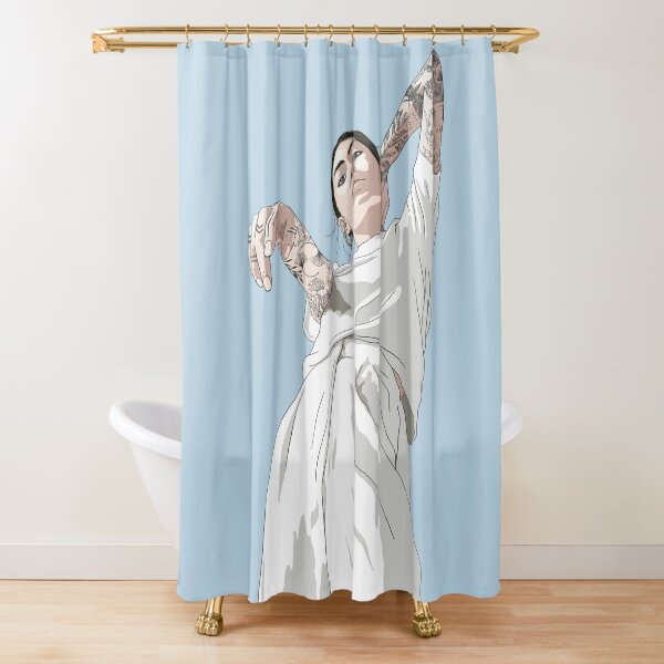 WHITE Shower Curtain