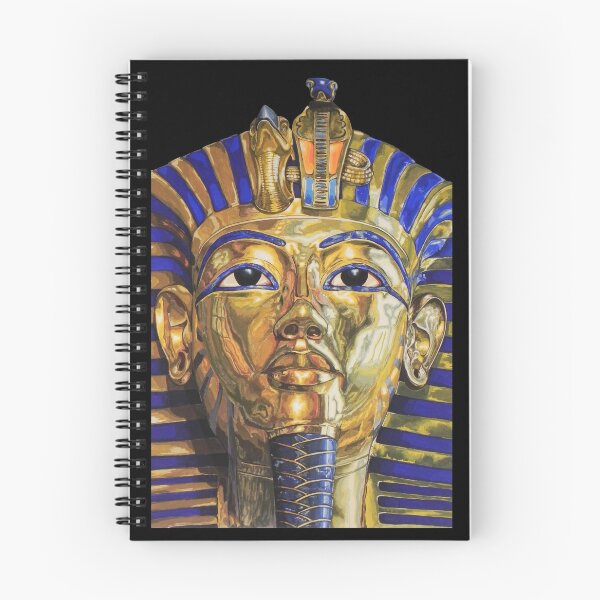 Item preview, Tutankhamun - Tutankamon - Toutânkamon (Black Background) designed and sold by Paola LOPEZ DE CASTILLA GIMENEZ.