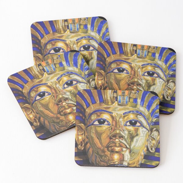 Item preview, Tutankhamun - Tutankamon - Toutânkamon (Black Background) designed and sold by Paola LOPEZ DE CASTILLA GIMENEZ.