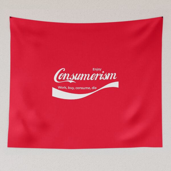 Item preview, Enjoy Consumerism designed and sold by Lanfa.