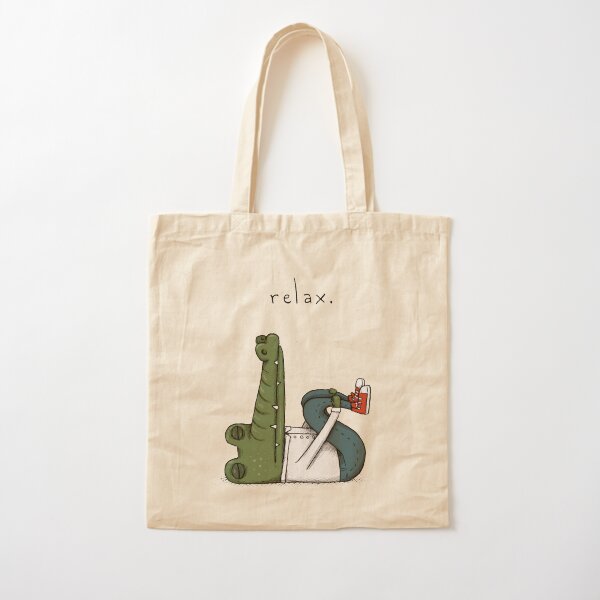 Relax Cotton Tote Bag