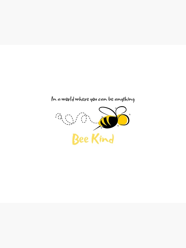 Bee Kind Collection Bath Curtain