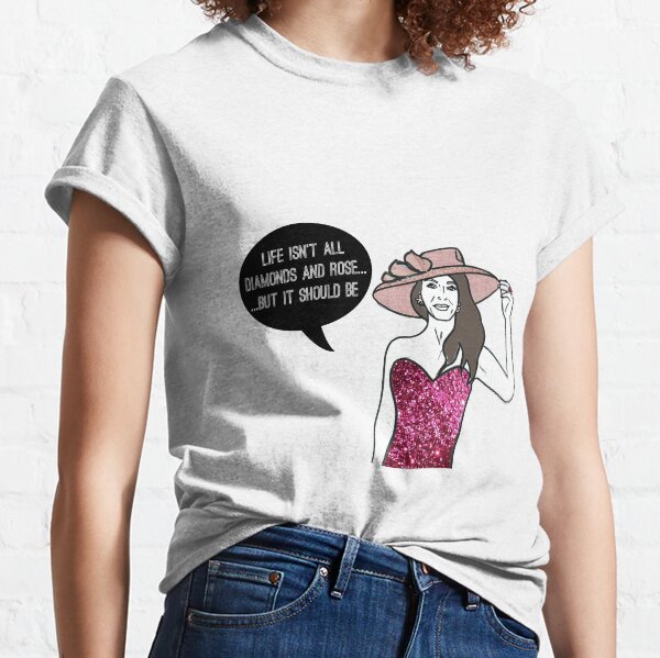 Diamonds and Rose Classic T-Shirt