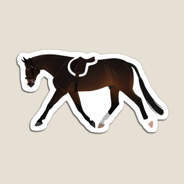 Item preview, Dark Bay Hunter Horse - Equine Rampaige designed and sold by equinerampaige.