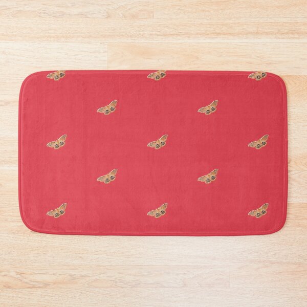 Item preview, Emperor Gum Moth (Opodiphthera eucalypti) coral on Coral designed and sold by ChrissyWild.