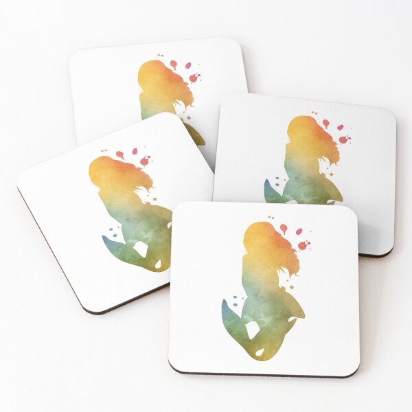 Item preview, Colorful Mermaid Silhouette designed and sold by TheJollyMarten.