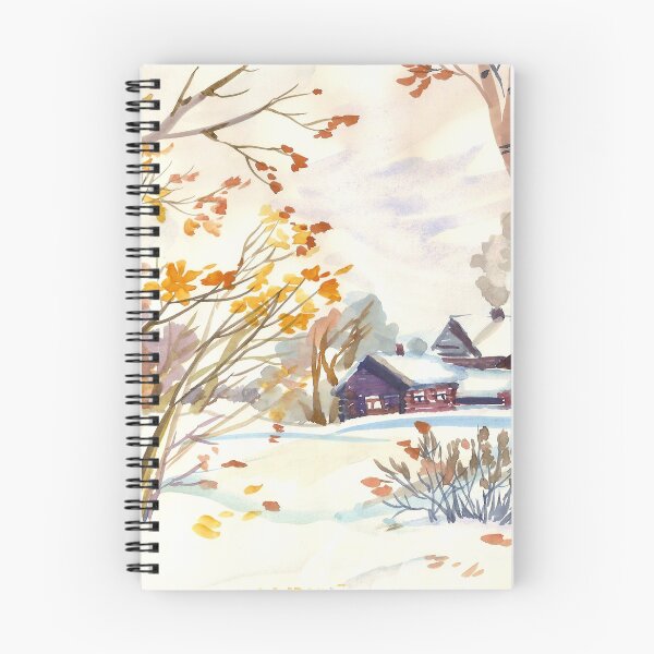 Item preview, Autumn Landscape. Late Autumn. First Snow. designed and sold by NorroenDyrd.
