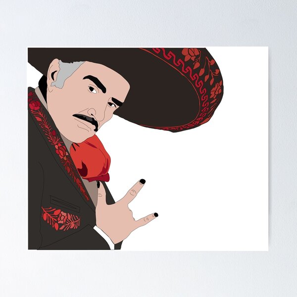 Item preview, Vicente Fernandez designed and sold by bananamilkshake.