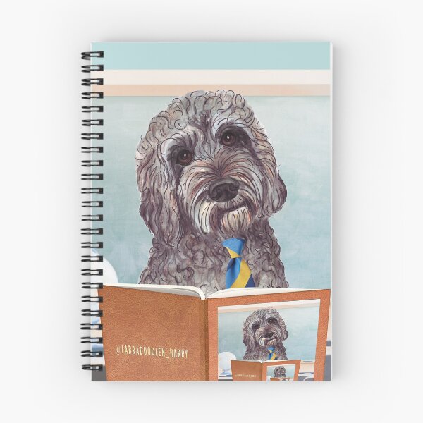 Item preview, HARRY Schooldog doodle @labradoodlen_harry designed and sold by BridgetDoodles.