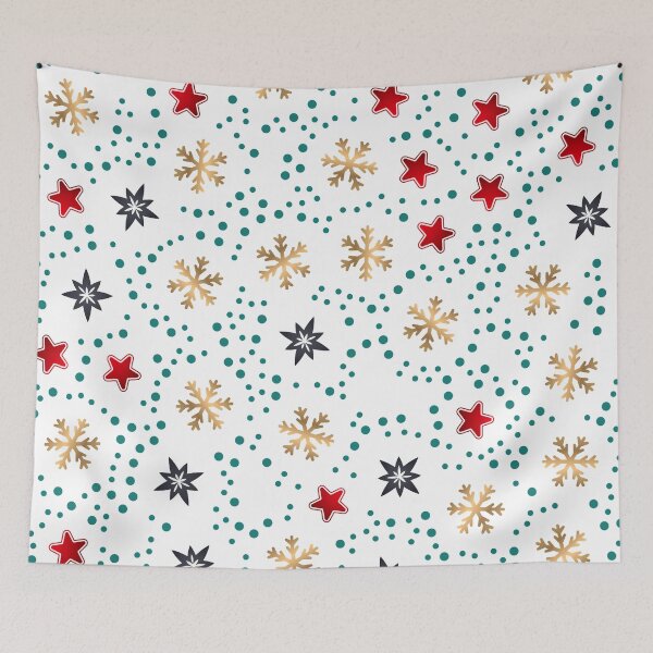 Item preview, STAR SNOW PATTERN CHRISTMAS designed and sold by MallsD.