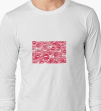 Hearts and Kisses Langarmshirt