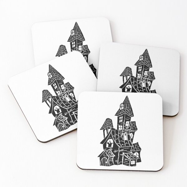 Item preview, Big Haunted House designed and sold by Megan Holloway Art.