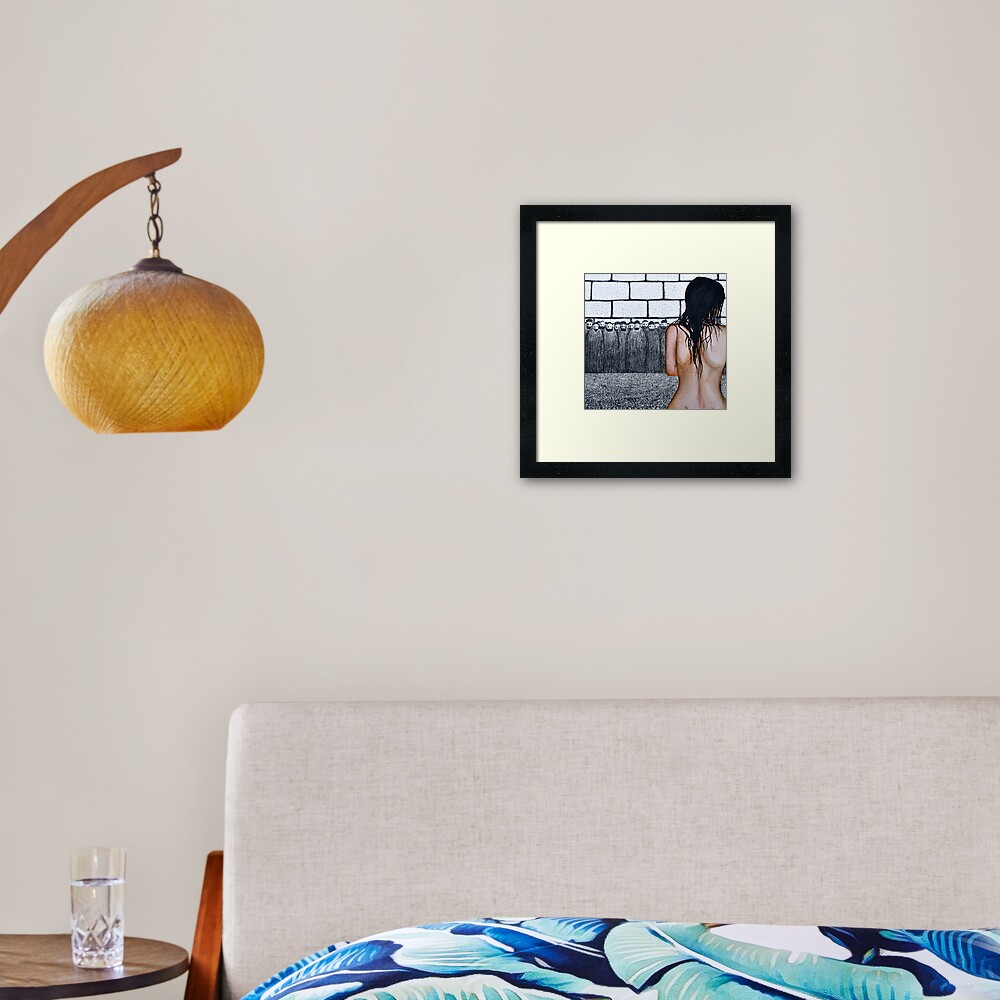 Item preview, Framed Art Print designed and sold by nakedpastor.