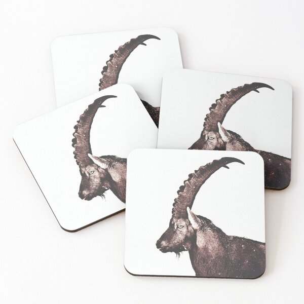 Item preview, CAPRICORN IN THE SNOW by Monika Strigel designed and sold by SunlightStudios.