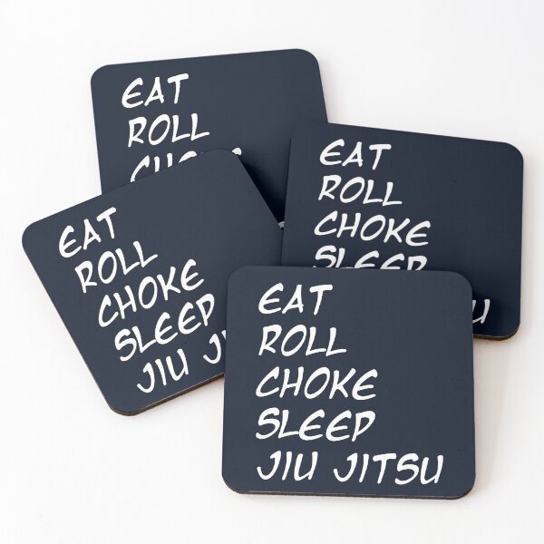 Item preview, Eat Roll Choke Sleep Jiu Jitsu - BJJ Humor designed and sold by madtoyman.