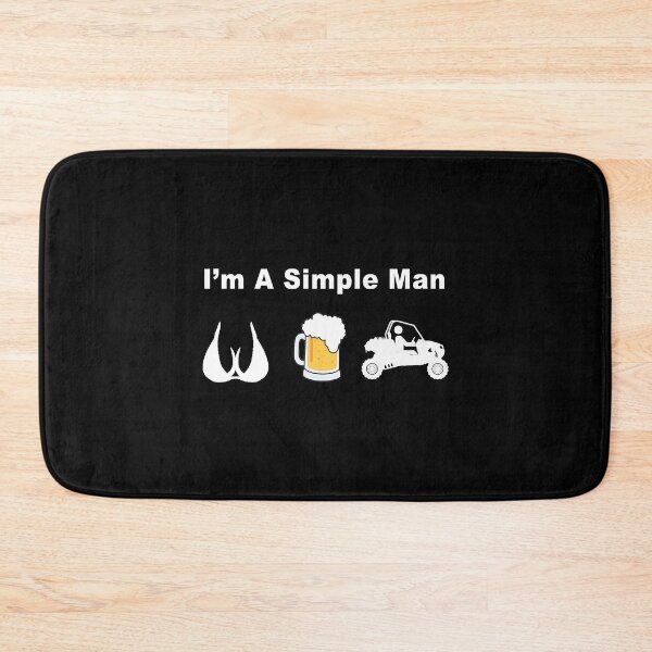 Aperçu de l'œuvre Je suis un homme simple - Boobs Beer SXS créée et vendue par RZRriders.