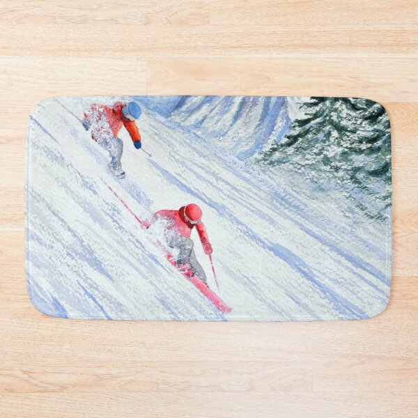 Item preview, Skiing - She's Leading The Way designed and sold by William Holkham.