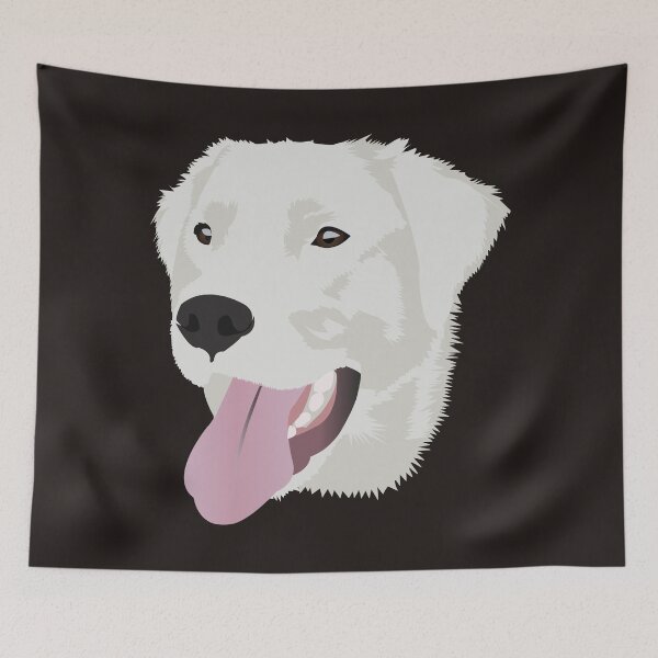 Item preview, Sasha the Labrador Retriever designed and sold by KCPetPortraits.