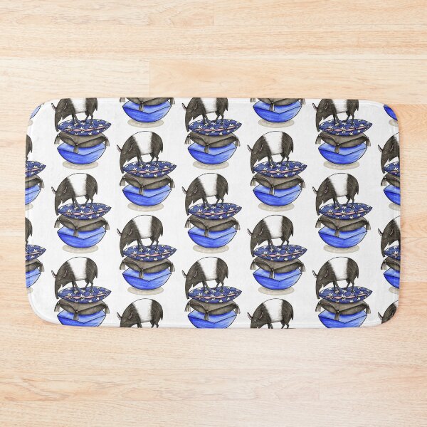 Item preview, Tapir - Malayan tapir - Princess on a pea designed and sold by JunieMond.