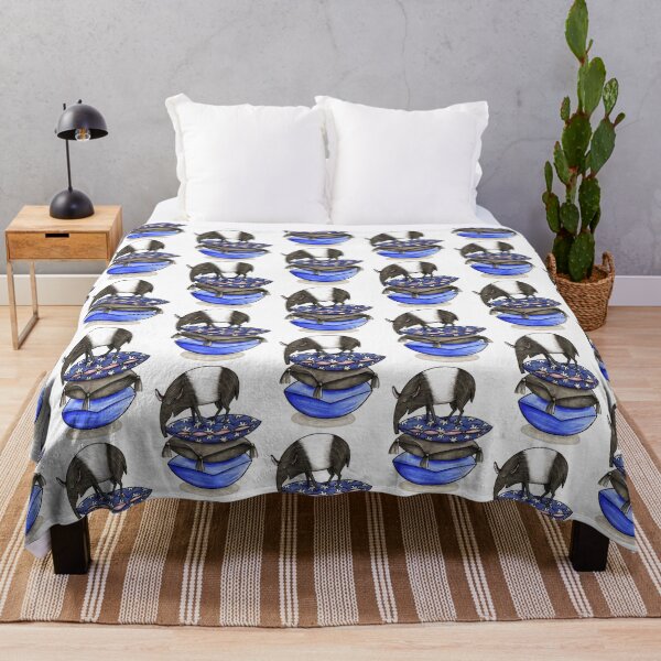 Item preview, Tapir - Malayan tapir - Princess on a pea designed and sold by JunieMond.
