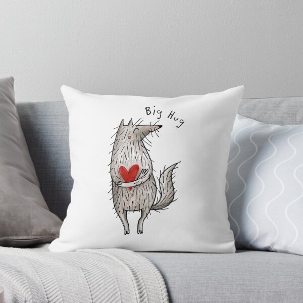 Artikelvorschau, Big Hug - Little Wolf With A Big Heart  #RBSTAYCAY entworfen und verkauft von JunieMond.