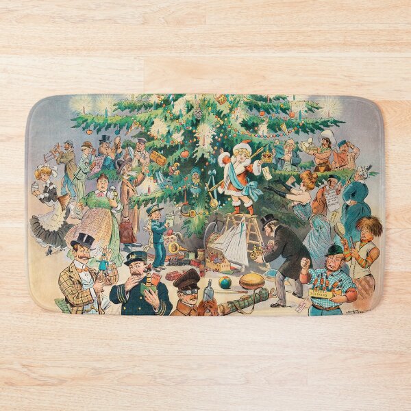 Item preview, Christmas Scene designed and sold by Vintage Designs +.