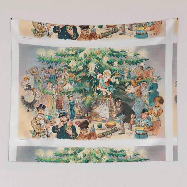 Item preview, Christmas Scene designed and sold by Vintage Designs +.