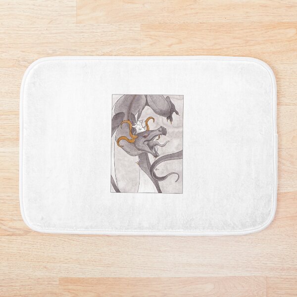 Daenerys and her Dragon Bath Mat