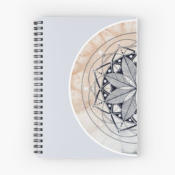 Item preview, Watercolor Winter Morning Mandala designed and sold by alubner.