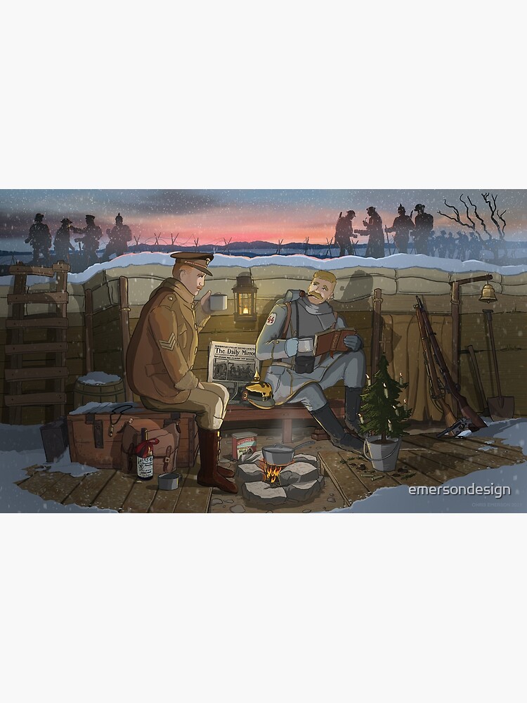 The Christmas Truce of 1914 by emersondesign