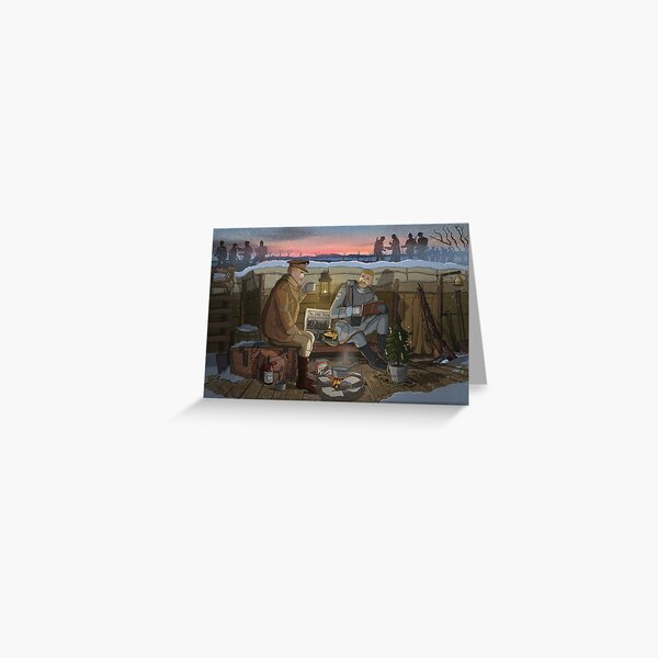 The Christmas Truce of 1914 Greeting Card