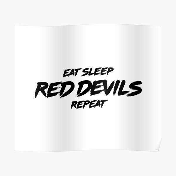 Manchester United Quotes Posters Redbubble