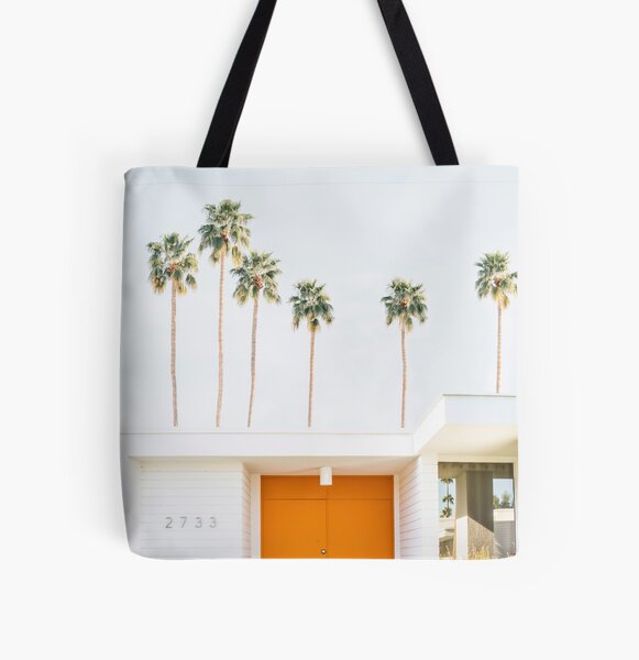Palm Springs All Over Print Tote Bag