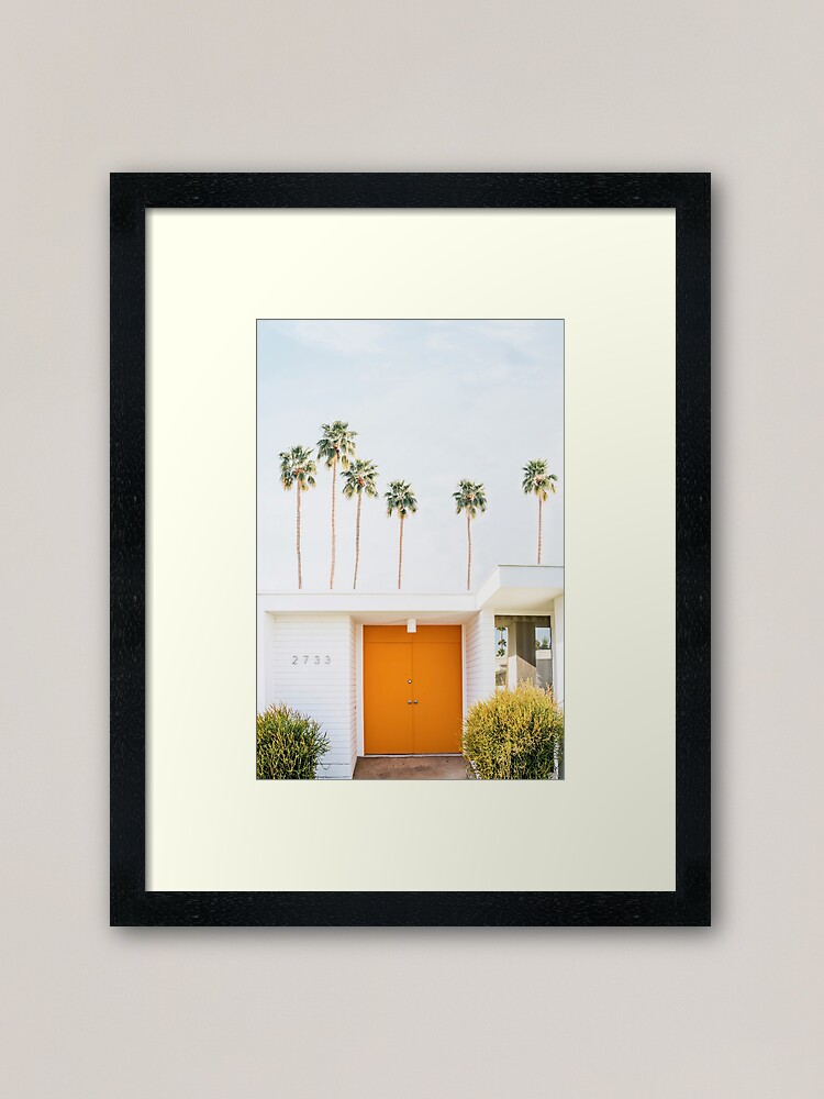 "Palm Springs" Framed Art Print for Sale by sisiandseb Redbubble