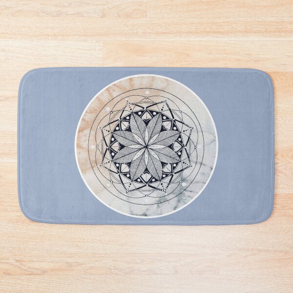 Item preview, Watercolor Winter Morning Mandala designed and sold by alubner.
