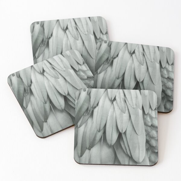 Artikelvorschau, FEATHERS EUCALYPTUS GREEN by Monika Strigel entworfen und verkauft von SunlightStudios.