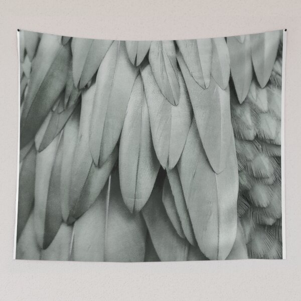 Artikelvorschau, FEATHERS EUCALYPTUS GREEN by Monika Strigel entworfen und verkauft von SunlightStudios.