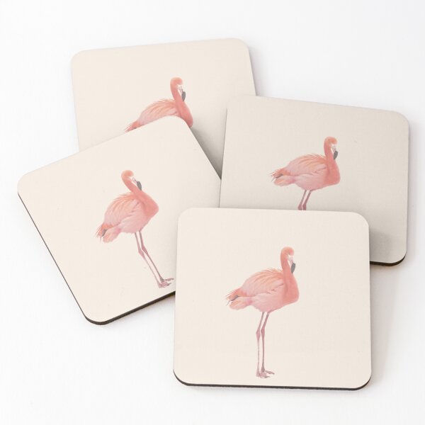 Item preview, FLAMINGO IN THE SNOW by Monika Strigel designed and sold by SunlightStudios.