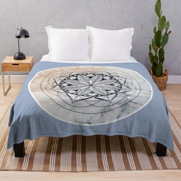 Item preview, Watercolor Winter Morning Mandala designed and sold by alubner.