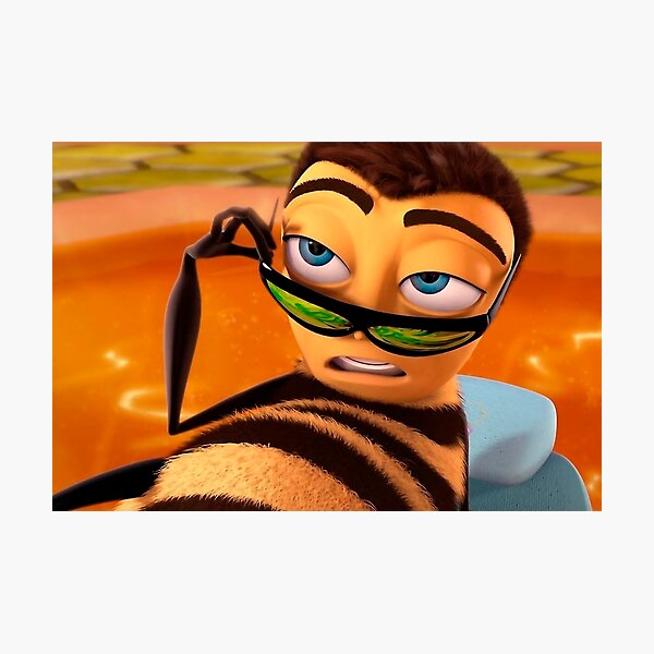 Barry Benson Is Hot Af Bee Movie Meme Photographic Print By Kelvinkellner Redbubble