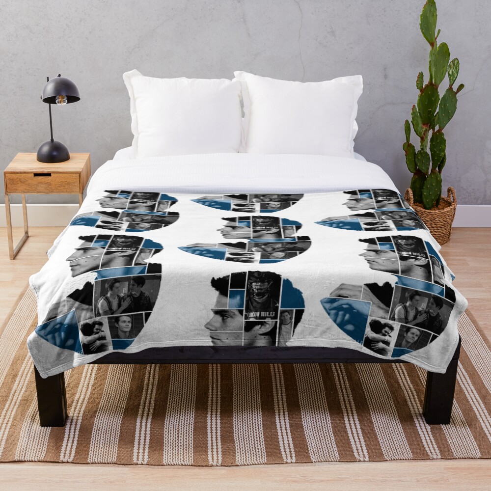 "Dylan O'Brien Squares" Throw Blanket for Sale by jordams124 Redbubble