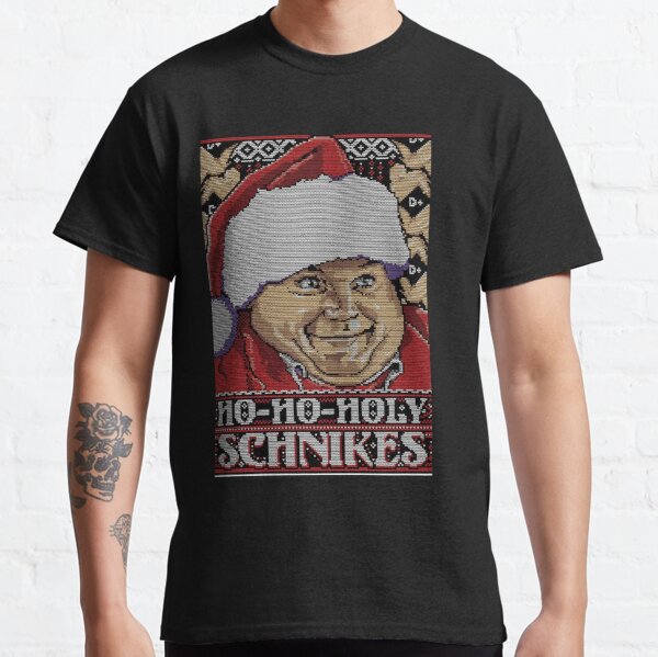 HO HO Holy Schnikes Chris Farley Ugly Christmas Sweater