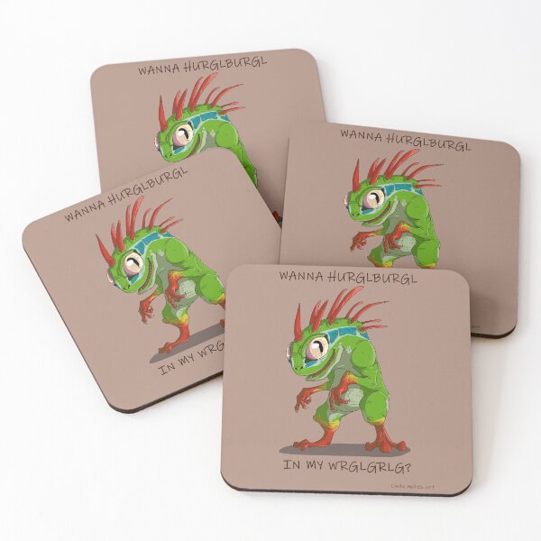 Item preview, Wanna hurglburgl MURLOC designed and sold by Kalseru-crafts.