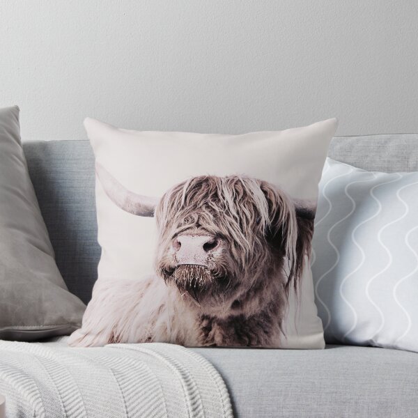 Item preview, HIGHLAND CATTLE FRIDA CREME by Monika Strigel designed and sold by SunlightStudios.