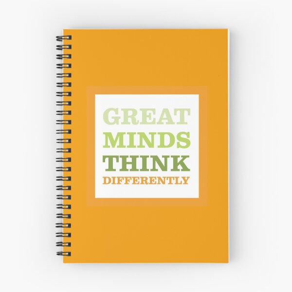 Item preview, Great Minds Think Differently designed and sold by spicypup.